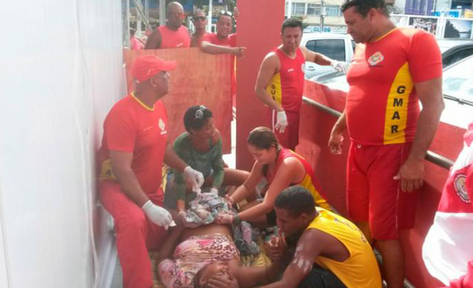 Catadora de latinha dá à luz enquanto trabalhava no Carnaval