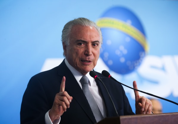 Temer pede por celeridade em transposição do São Francisco