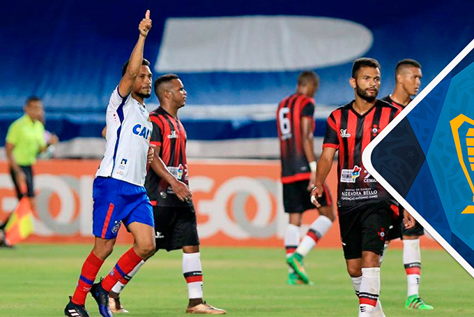Bahia goleia Moto Club e garante primeira colocação do Grupo B