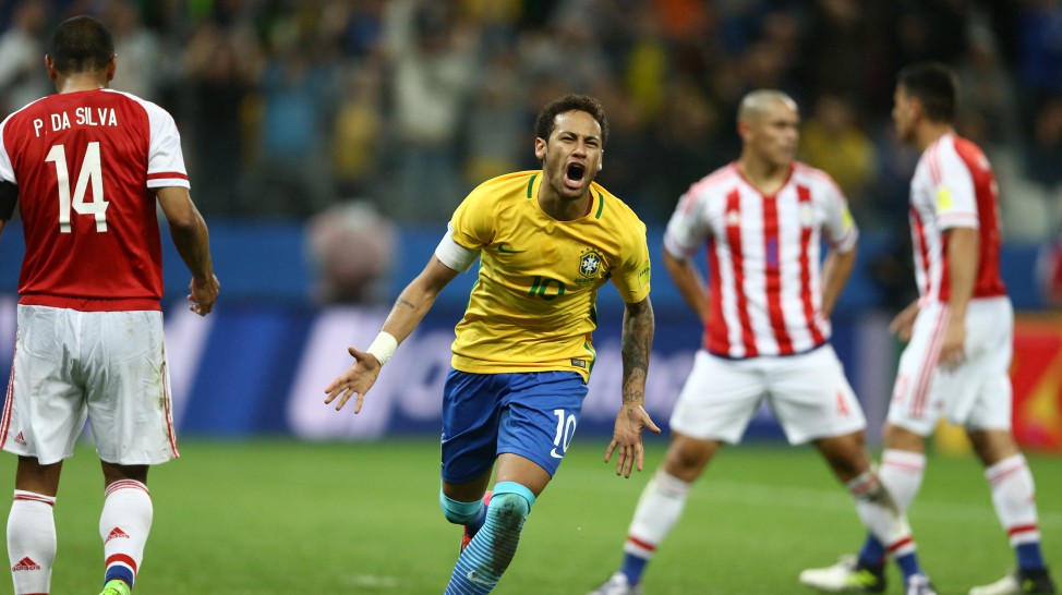 Brasil bate o Paraguai e garante vaga para a Copa da Rússia