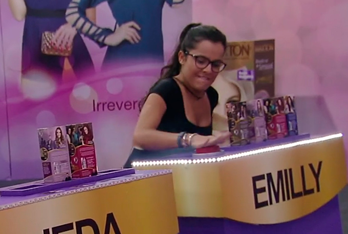 BBB 17: Emilly ganha prova do líder 