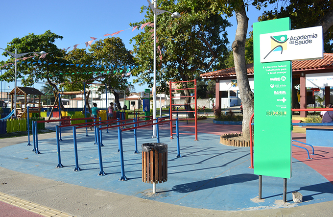 Secretaria de Saúde promove atividades na praça da Concórdia