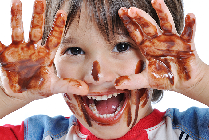 Shopping promove oficinas de chocolate para crianças