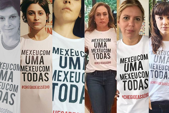 Globo suspende José Mayer; atrizes fazem protesto 