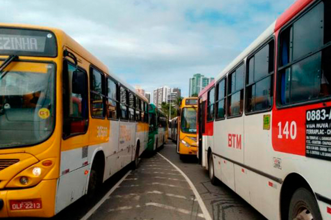 Rodoviários metropolitanos e do interior aderem à paralisação de sexta
