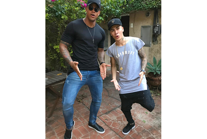 MC Kevinho e Léo Santana gravam juntos 
