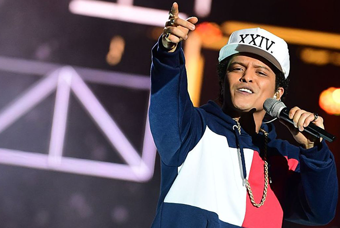 Bruno Mars confirma shows no Rio e em São Paulo