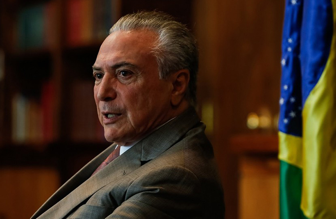 Para Temer, áudio de conversa confirma sua inocência