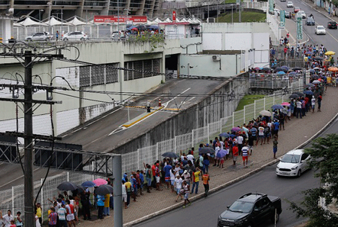Procura por ingressos para final do Nordestão gera filas