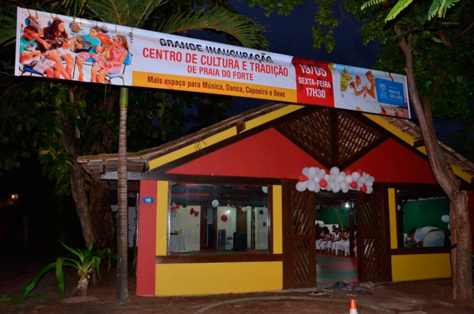 Centro de Cultura e Tradição é inaugurado em Praia do Forte