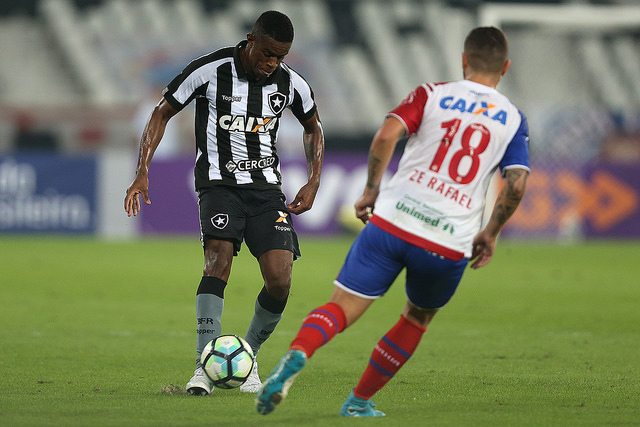  Bahia desperdiça chances de gols e é derrotado pelo Botafogo