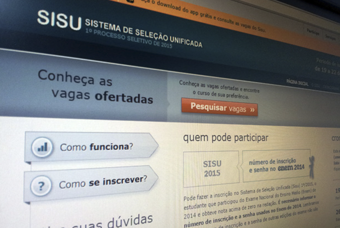 Começam hoje matrículas para aprovados no Sisu