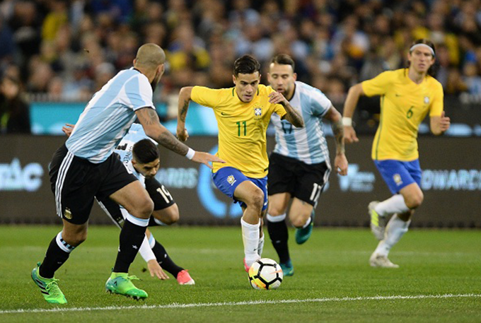 Brasil é derrotado pela Argentina em amistoso 