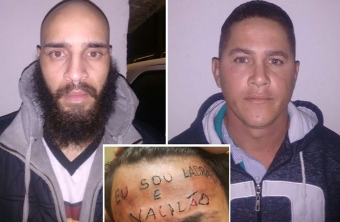 'Tive vontade de morrer', diz rapaz que foi tatuado na testa