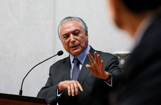 Temer grava vídeo atacando Joesley e fala em punição a criminosos