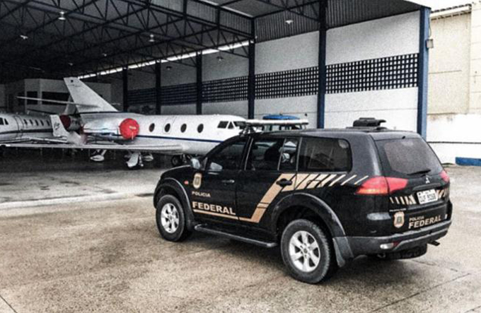 PF faz operação para sequestro de veículos e aeronave 
