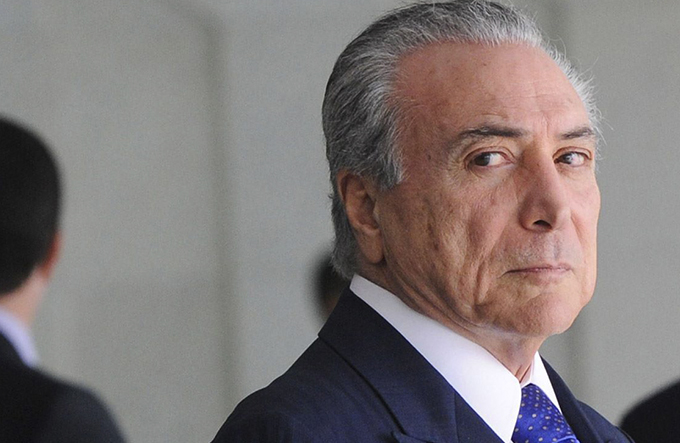 Denúncia de corrupção passiva contra Temer chega na Câmara