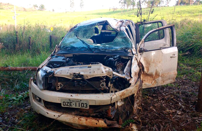 Homem capota veículo na BA-093, após retornar do Forró do Bongo 