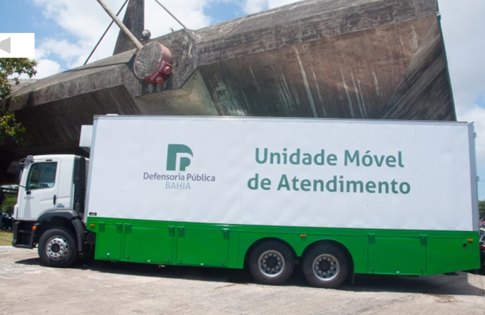 Unidade móvel da Defensoria Pública fará atendimento em Mata