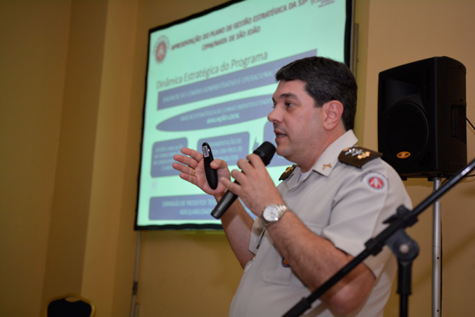 Novo comandante apresenta Plano de Gestão Estratégica