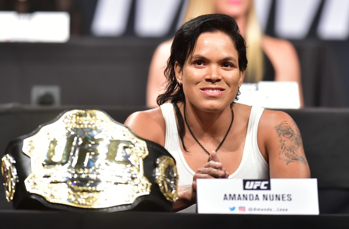 Pojucana Amanda Nunes defende cinturão do UFC neste sábado 