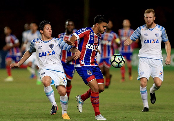 Bahia vacila dentro de casa e cede empate ao Avaí