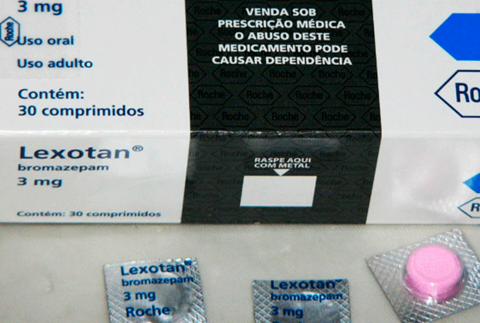 Anvisa suspende venda de lote de Lexotan
