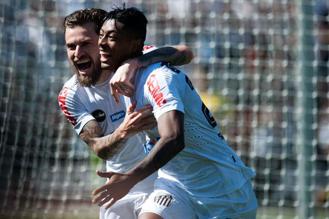Bahia não repete boa atuação, mas perde para o Santos