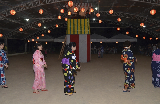 Festa japonesa Bon Odori acontece no dia 5 de agosto