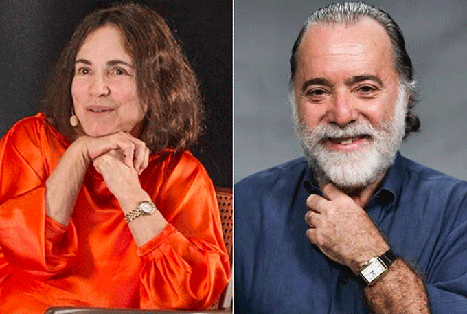 Após 27 anos, Regina Duarte e Tony Ramos farão casal novamente