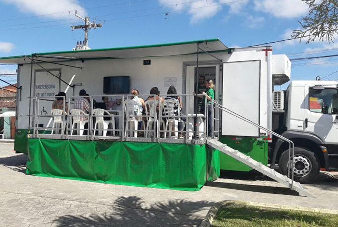 Unidade Móvel da Defensoria Pública chega à Barra do Pojuca