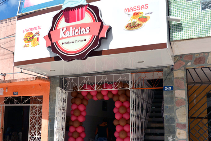 Kalícias inaugura confeitaria e lanchonete em Mata de São João