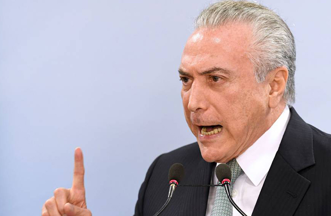 Temer afirma que anúncio de privatizações é medida corajosa 