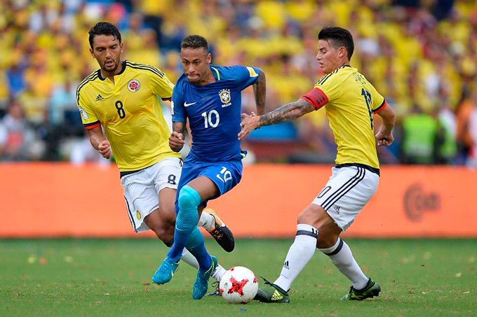 Brasil empata com Colômbia e perde 100% com Tite 