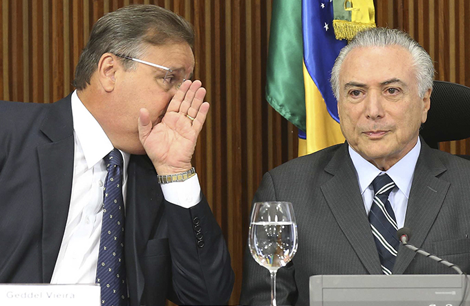 Temer ignora prisão de Geddel a pedido de assessores