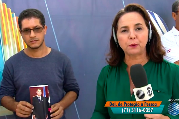 Irmão de matense desaparecido faz apelo no Bahia Meio Dia
