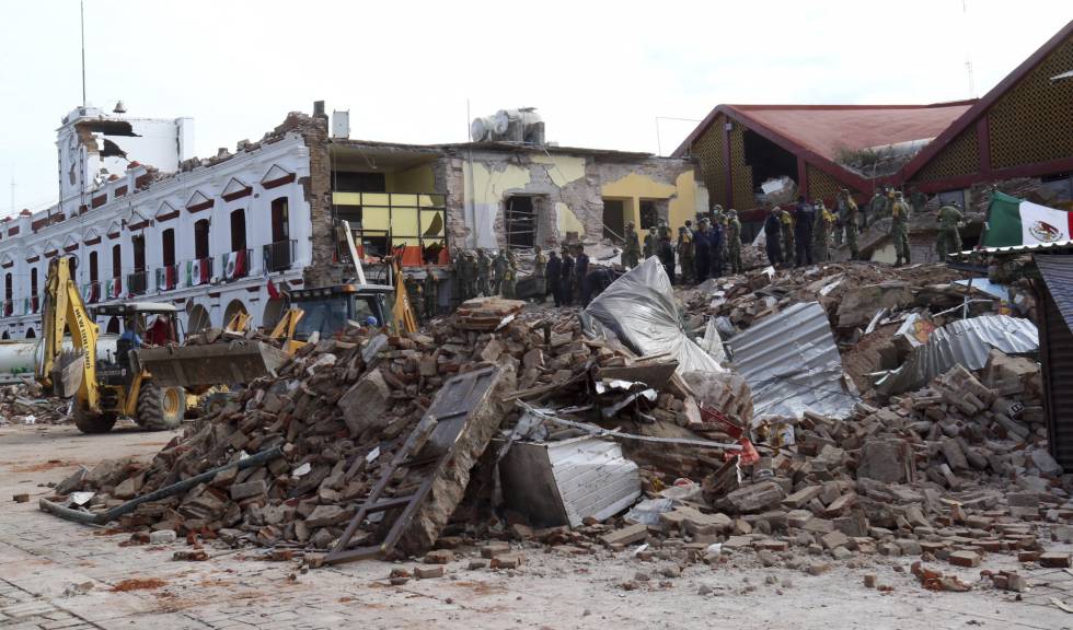 México fica devastado após terremoto de 7,1 de intensidade