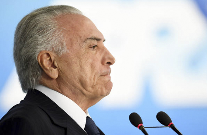 Temer se reúne com ministros e aliados no Palácio do Jaburu