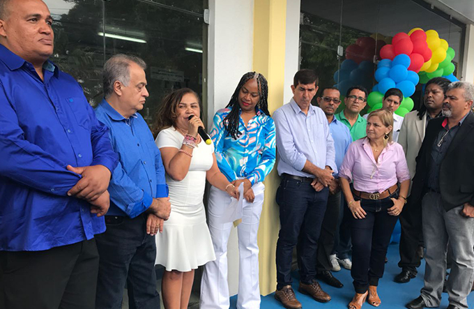 Cerimônia marca reinauguração do novo SineBahia de Dias d’Ávila 