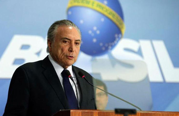 Temer elogia Dodge e diz que vai se pronunciar sobre MP dos Portos