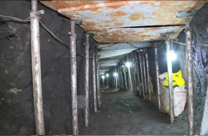 Polícia descobre túnel que levaria ladrões a cofre do Banco do Brasil