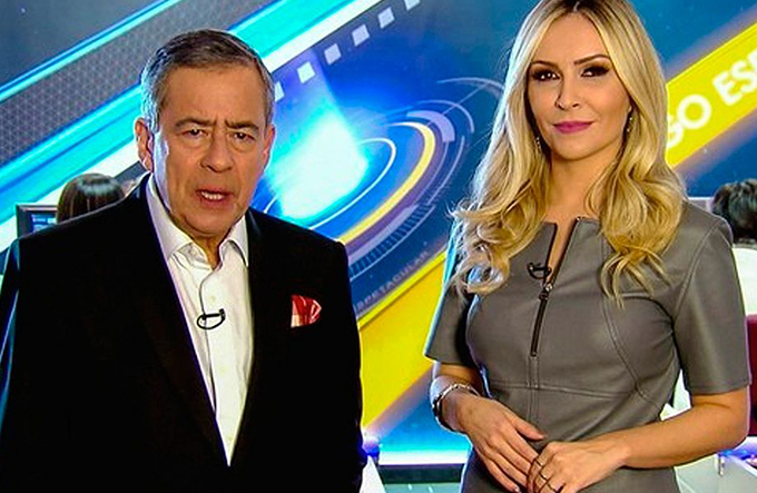 Apresentadora é proibida de dar 'tchauzinho' após barraco