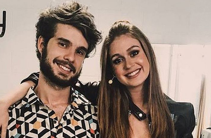 Marina reencontra 'ex-crush' que dividiu com Marquezine