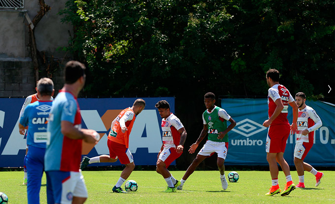Tricolor de Aço se prepara para enfrentar o Flamengo