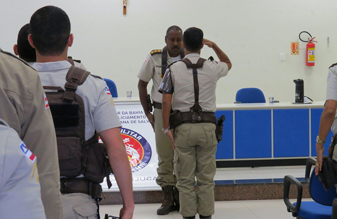 Parada na 32ªCIPM conta com presença do comandante do CPRMS