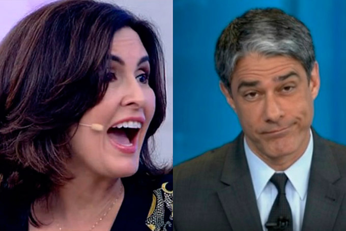 No Encontro, Fátima ganha quase três vezes mais que Bonner
