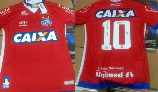 Suposto terceiro uniforme do Bahia vaza nas redes sociais