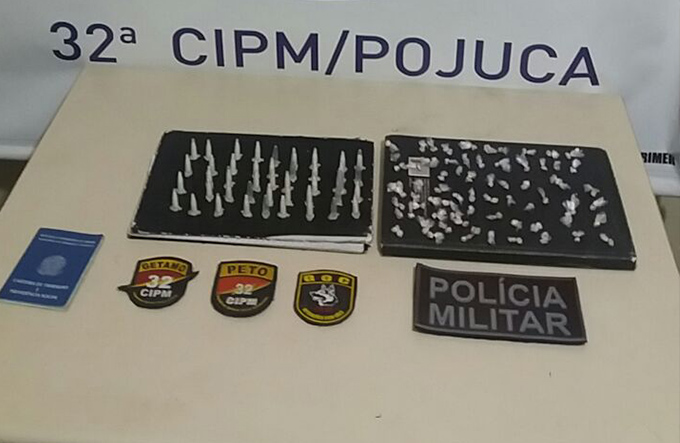 Homem é preso acusado de tráfico de drogas em Pojuca
