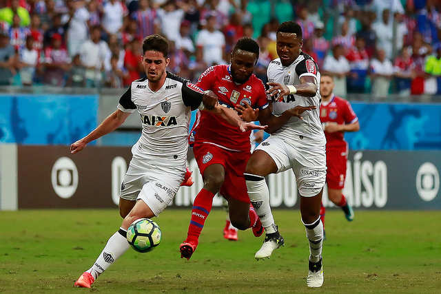 Com casa cheia, Bahia fica no empate com o Atlético-MG