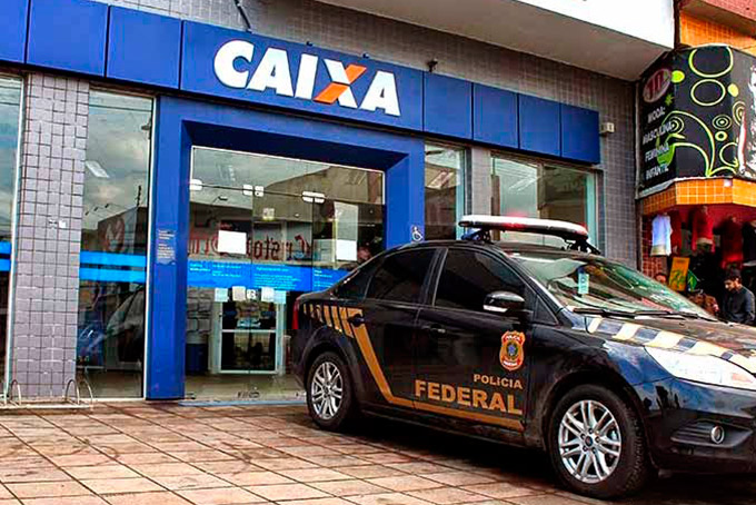 Operação da PF é deflagrada contra desvio de dinheiro na Caixa